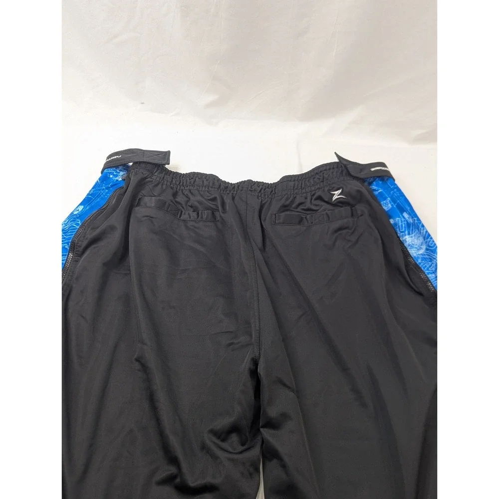 Zipway OKC‎ Thunder Tearaway Pant 3X Big Zip Off NBA Warm Up Retro Heavyweight